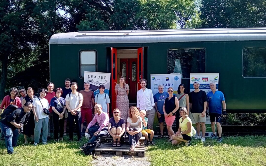 Zwischen E-Bikes, Eisenbahnwaggons und Schafmilcheis