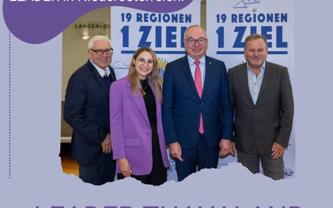 Ein starkes Zeichen für LEADER in Niederösterreich!